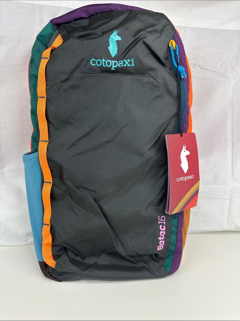 Cotopaxi Batac Del Día 16L Backpack One-of-a-Kind Multicolor Lightweight Daypack